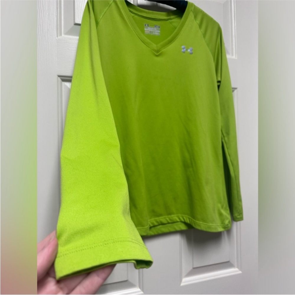Under Armour HeatGear Women's Training Long Sleeve Top. Size Medium - Picture 3 of 8